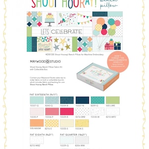 Kimberbell&#39;s Shout Hooray Embroidery CD