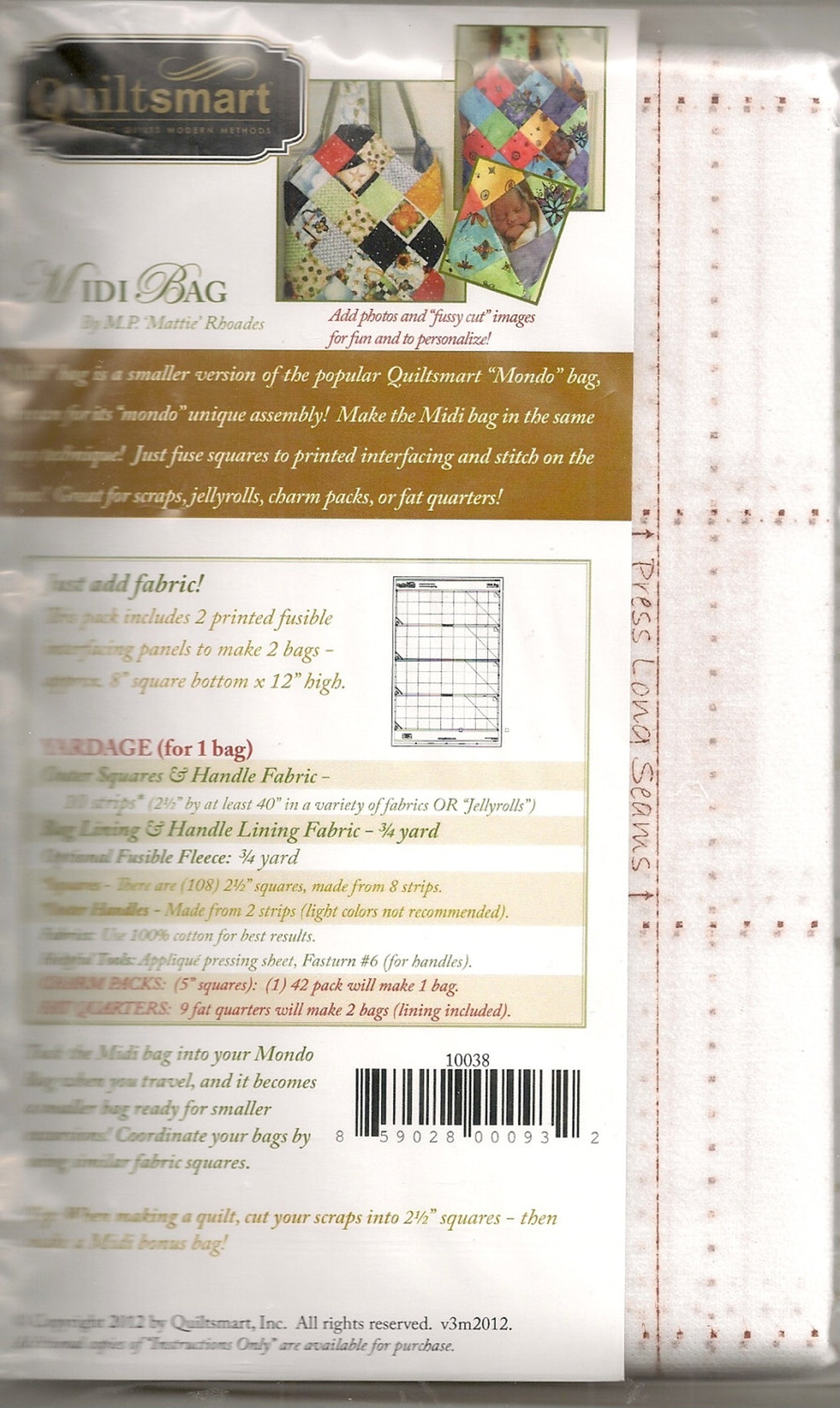 Quiltsmart Midi Bag Etsy