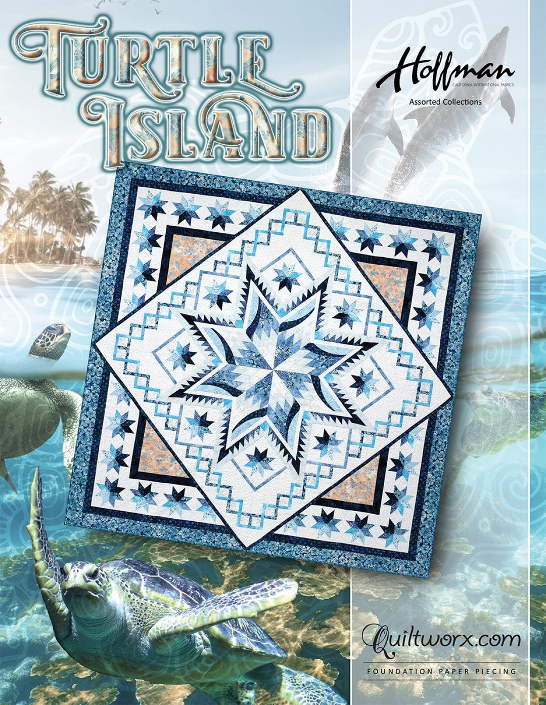 Turtle Island Paper Piecing Quilting Pattern by Judy Niemeyer NEW for ...