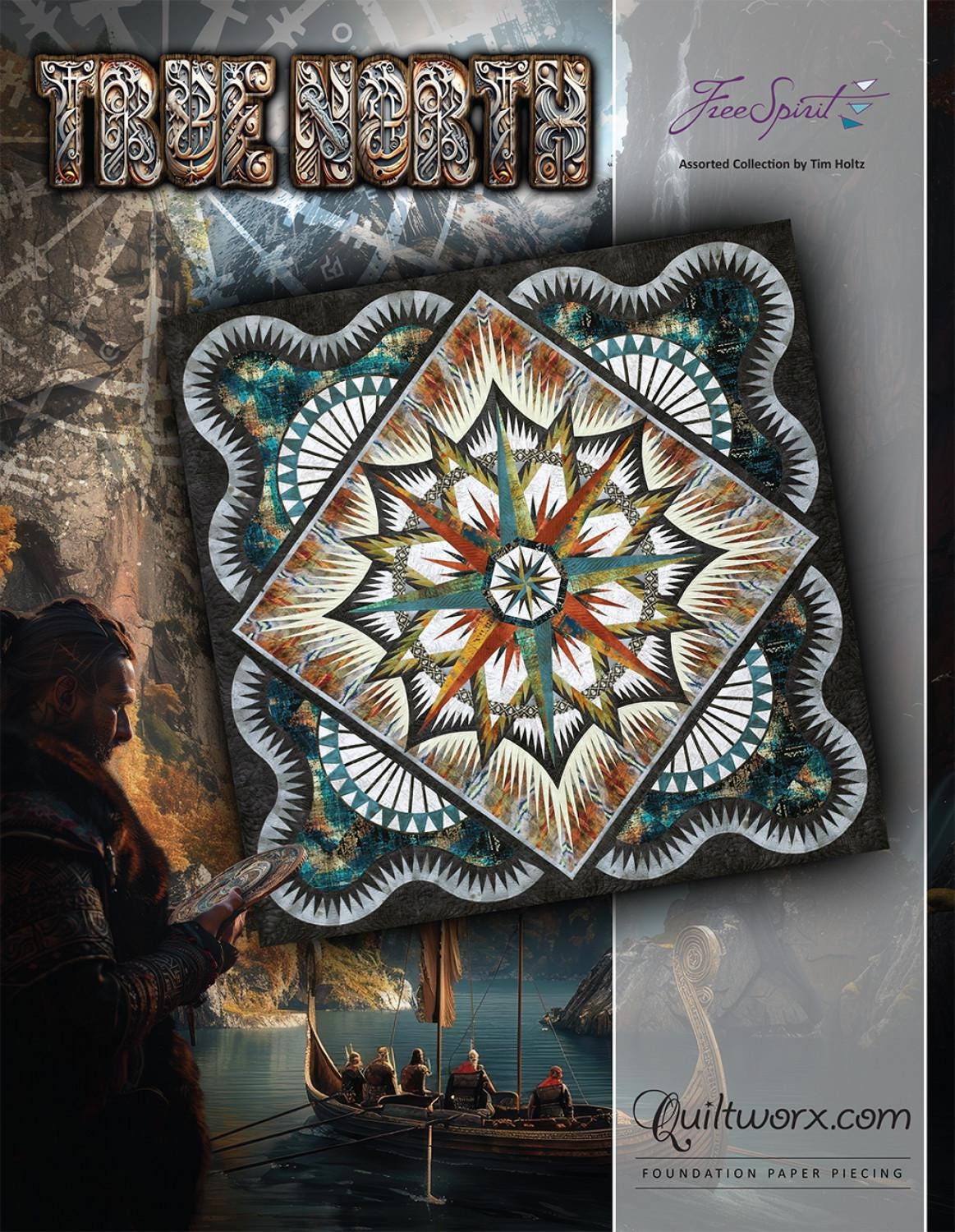 True North Paper Piecing Pattern by Judy Niemeyer NEW for 2024