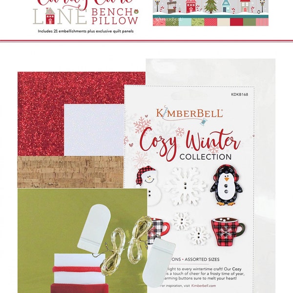 Kimberbell's  Candy Cane Lane Embellishment Kit