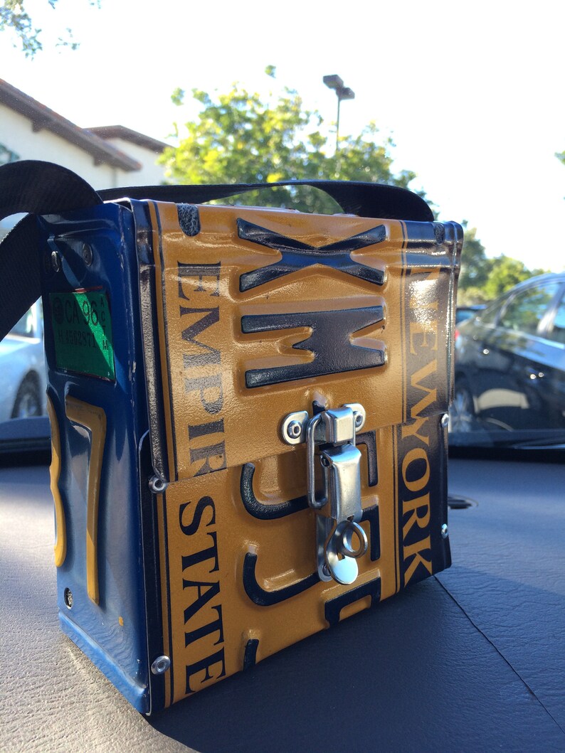 California license plate purse. one of a kind purse. unique Etsy