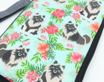 Keeshond Wallet Wristlet