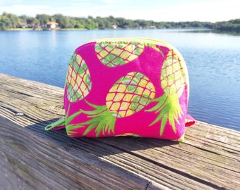 Essential Oil Bag in Bright Pineapples - Small