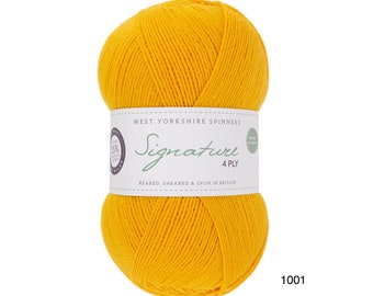 West Yorkshire Spinners Signature 4 Ply