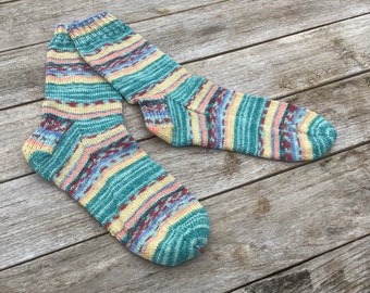 Hand Knitted Socks  (11197)