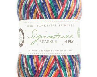 West Yorkshire Spinners Signature Sparkle Nutcracker 4 Ply Yarn