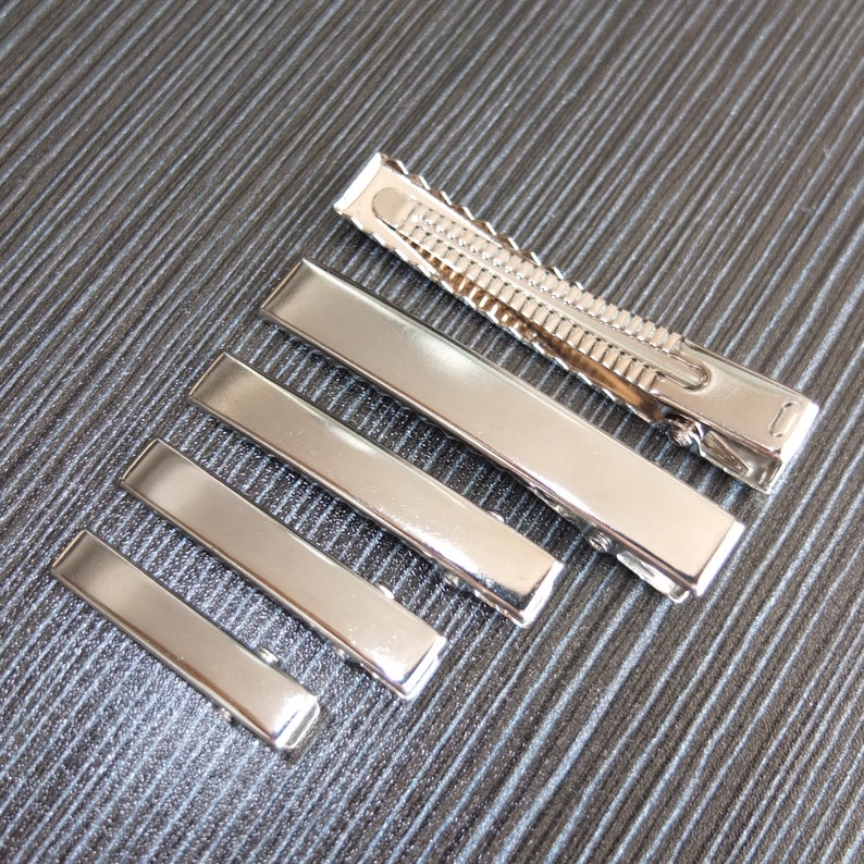 100 Pcs Wholesale Hair Clips Alligator Clips Lined Clips Etsy