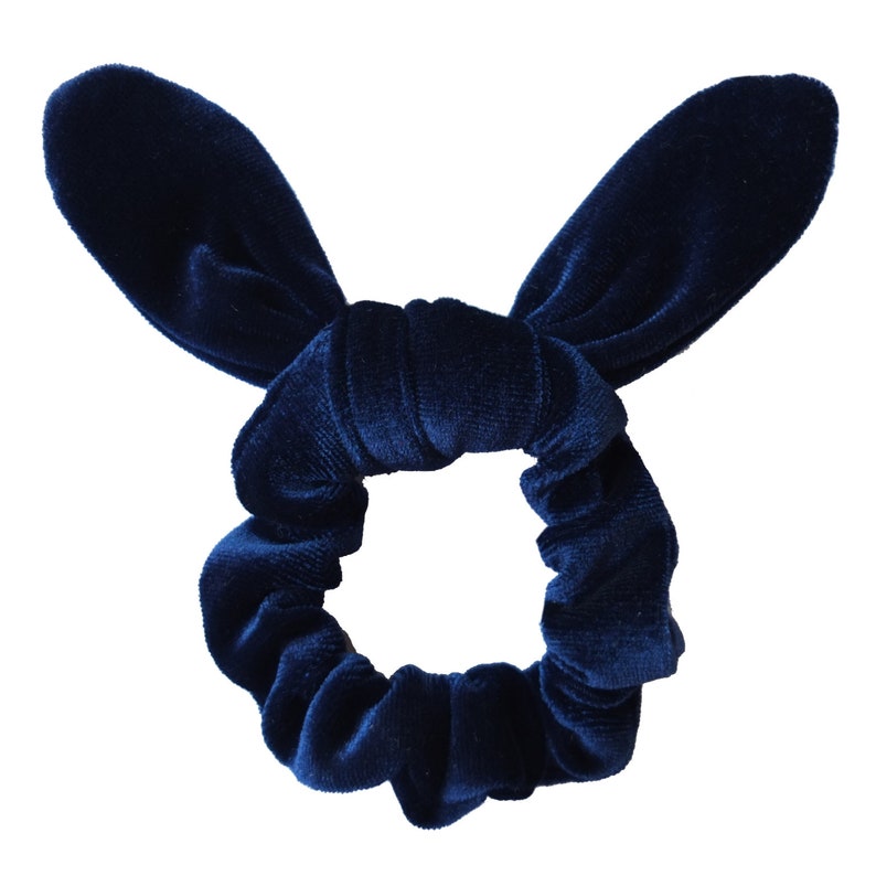 Velvet bow Hair Scrunchies Girls/Women velvet Bunny Ear Knot Etsy