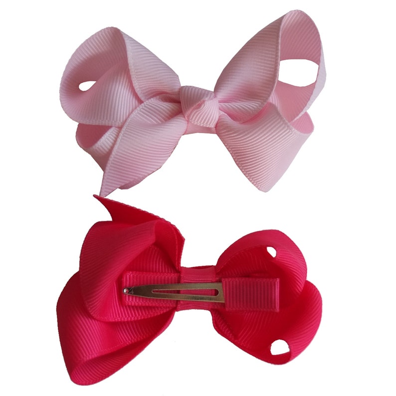 1040 Pcs 3 Inch Mini Hair Bow Hair Clips Baby Girls Cute Hair Etsy