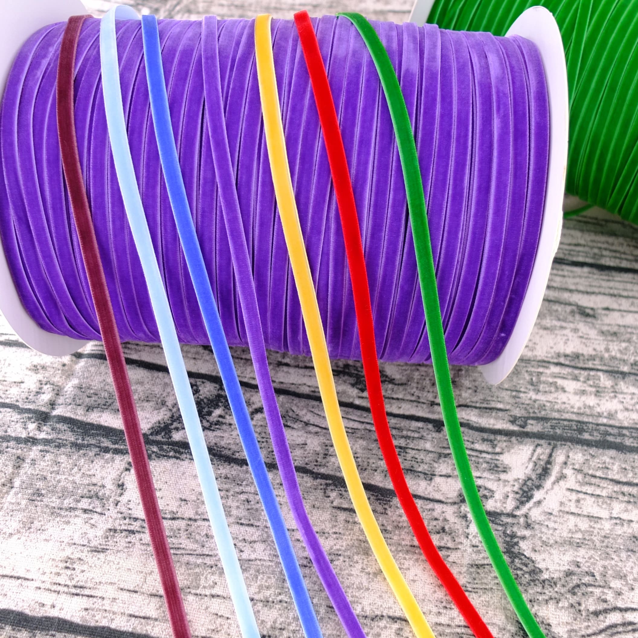 1 4 Velvet Ribbon - Etsy