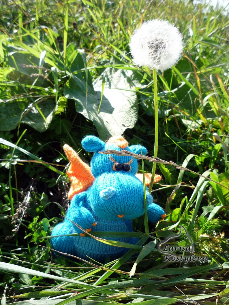 Dragon amigurumi animal Knitting pattern