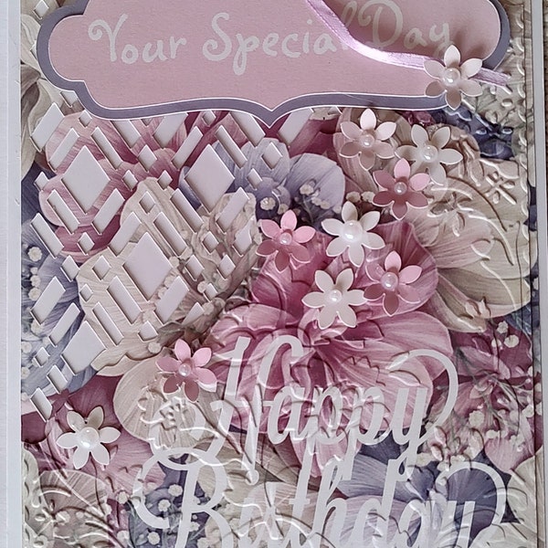 Your Special Day HAPPY BIRTHDAY/Lattice front