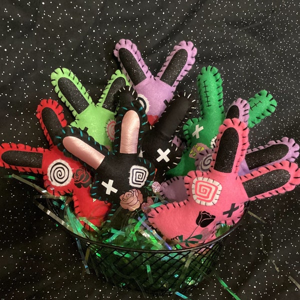 Creepy Cute Zombie Easter Bunny Peeps 5'x3' Easter Basket Bunny or gift