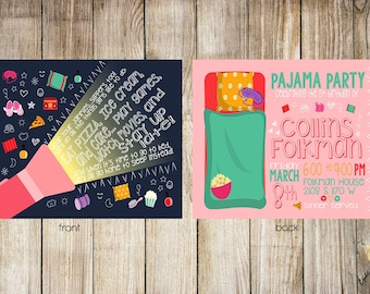 Slumber Party Invitation