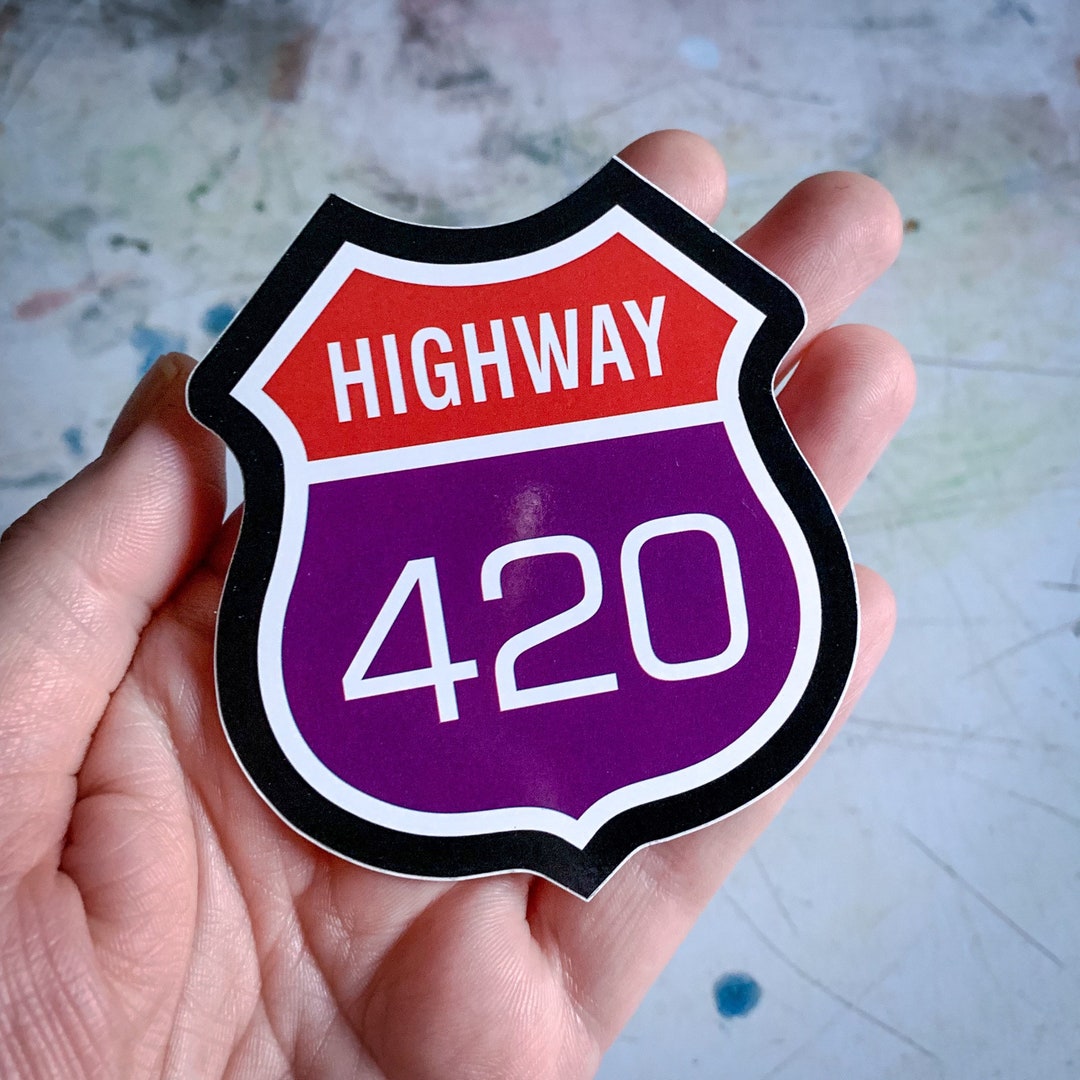 pegatina-de-vinilo-highway-420-y2k-curada-por-rad-patch-co-etsy-espa-a
