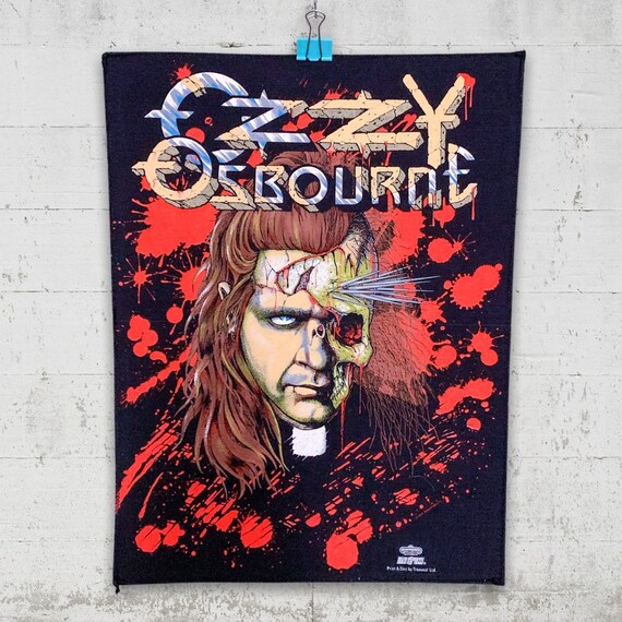 Ozzy Osbourne 1991 Back Patch