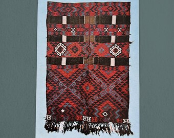 Vintage 1976 Bedouin Textiles British Museum Postcard / Comisariada por Rad Patch Co