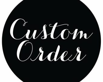 Custom Order for Laurie - Patriotic Colors Cemetery Vase with Personalized Sign