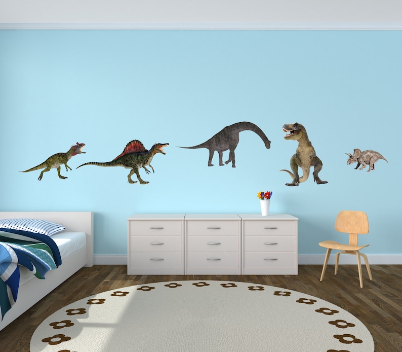 Dinosaur Wall Decals Dinosaur Stickers Dinosaur Decals Dinosaur Wall
