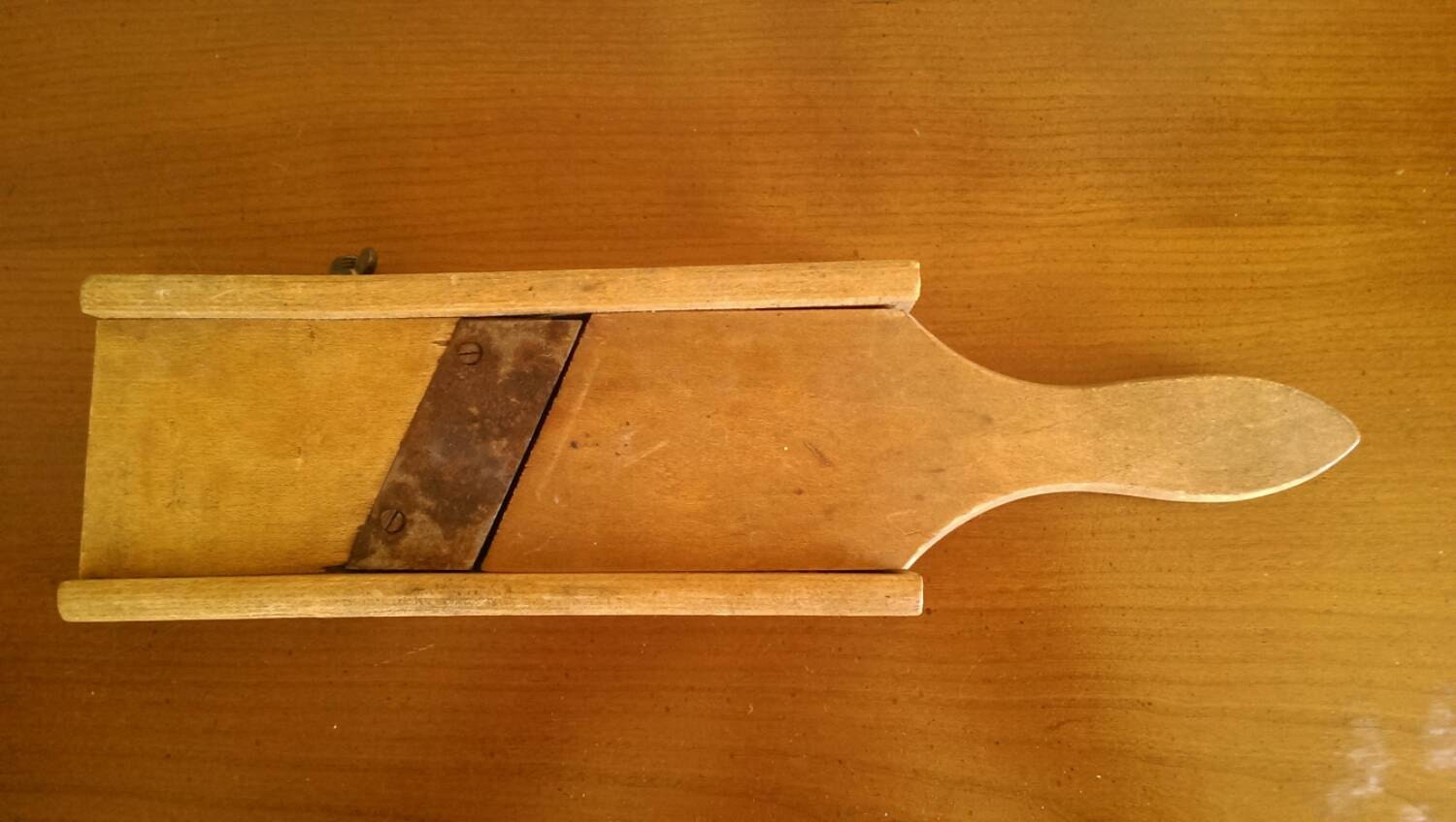 Vintage Wooden Vegetable Slicer Antique wooden grater | Etsy