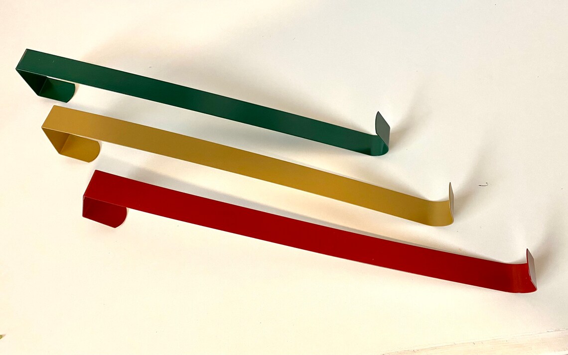 Christmas Wreath Hanger, Red, Christmas Wreath Holder, Red Hanger