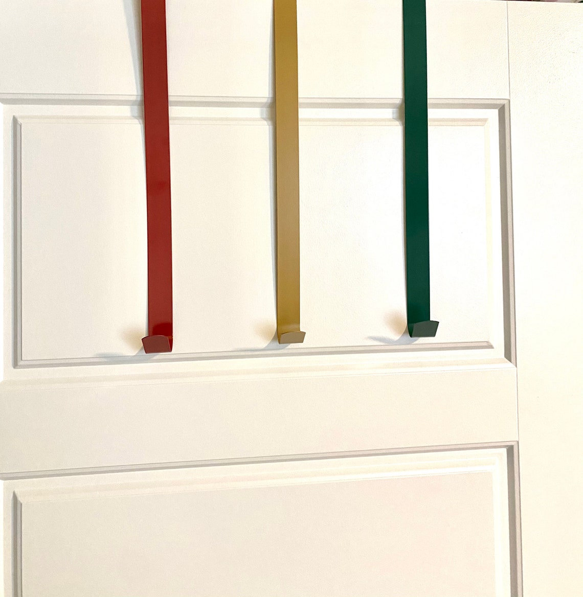 Christmas Wreath Hanger, Red, Christmas Wreath Holder, Red Hanger