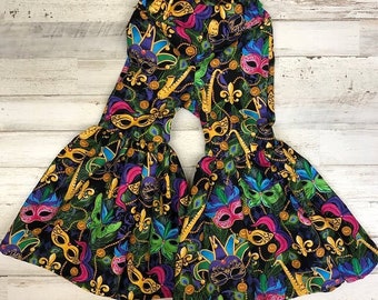 mardi gras bell bottoms