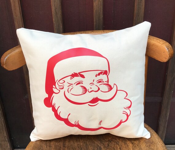 Santa Claus Christmas throw pillow 