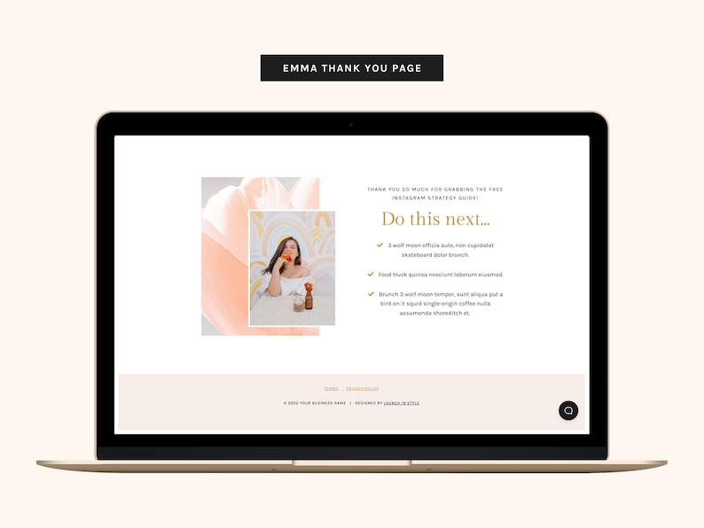 Kajabi Freebie Funnel Template Kit for Online Course Creators Etsy