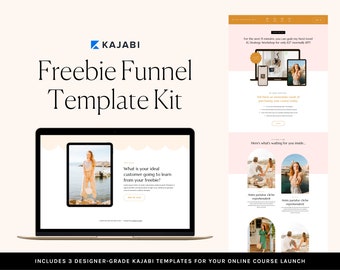 Athena Kajabi Freebie Funnel Template Kit: Online Course Lead Generation