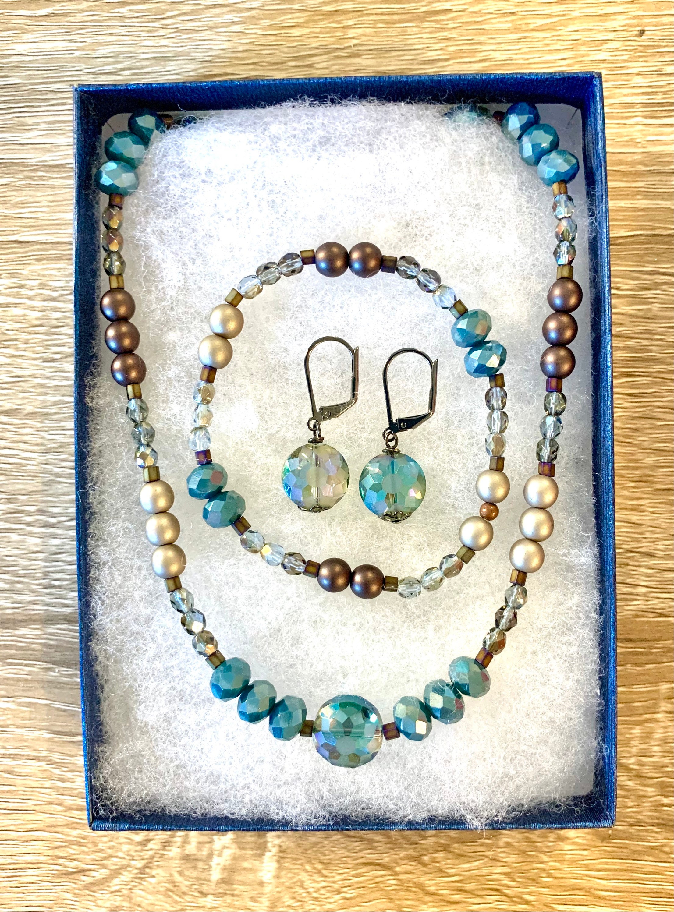Jewelry gift set handmade jewelry set modern gift for her Etsy