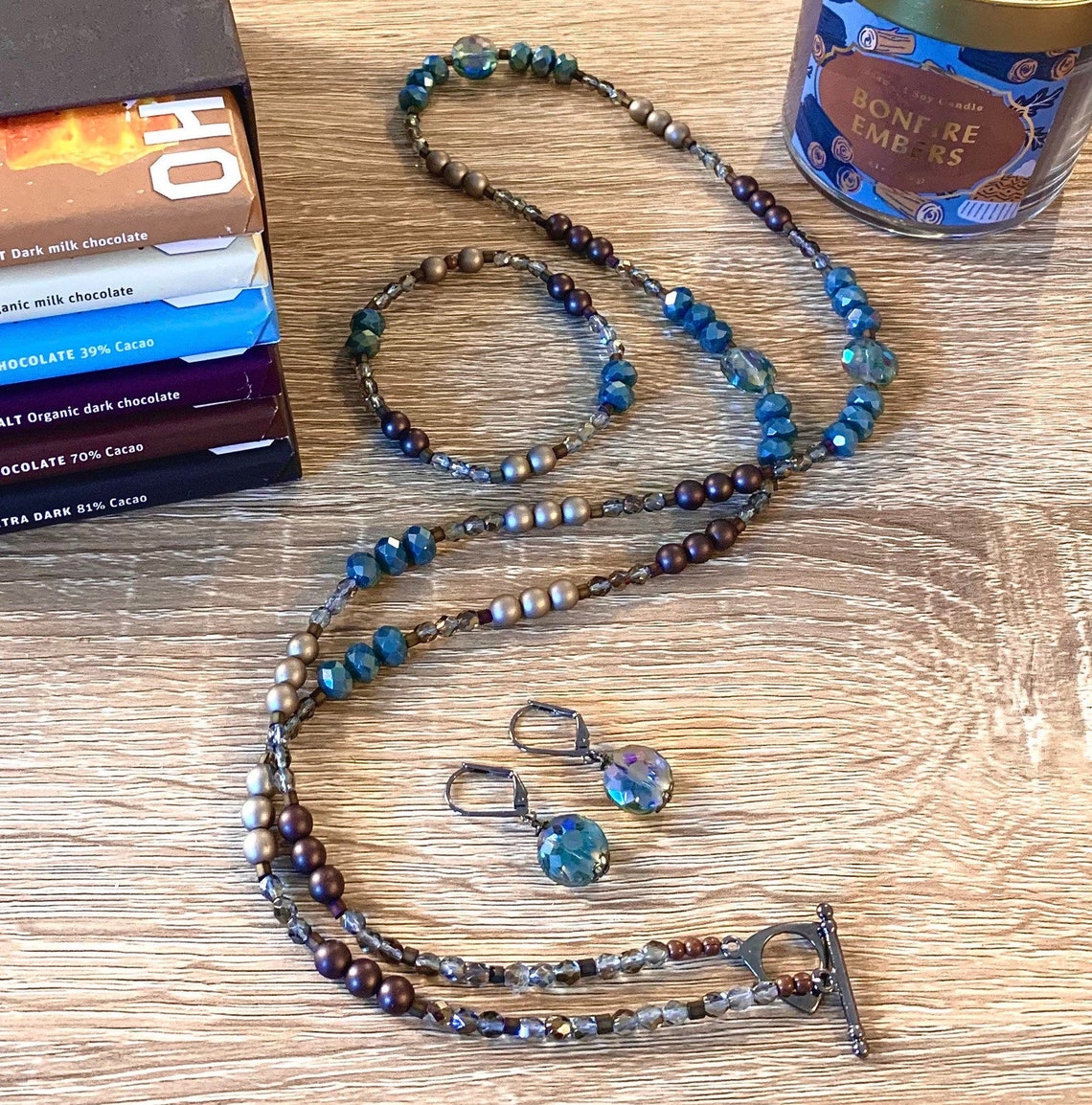 Jewelry gift set handmade jewelry set modern gift for her Etsy