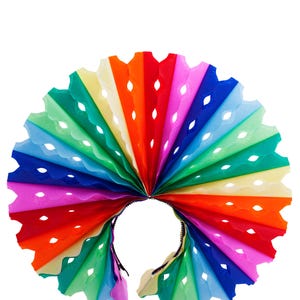 Fold-Away Rainbow Halo Headpiece image 2