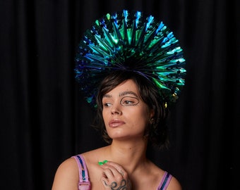 Fold-Away Galaxy Halo Headpiece