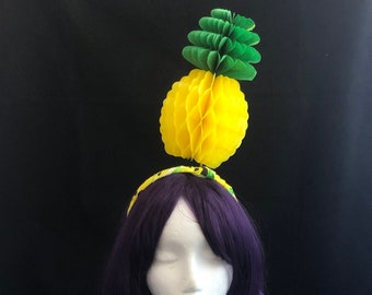 Mini Foldable Pineapple Headpiece