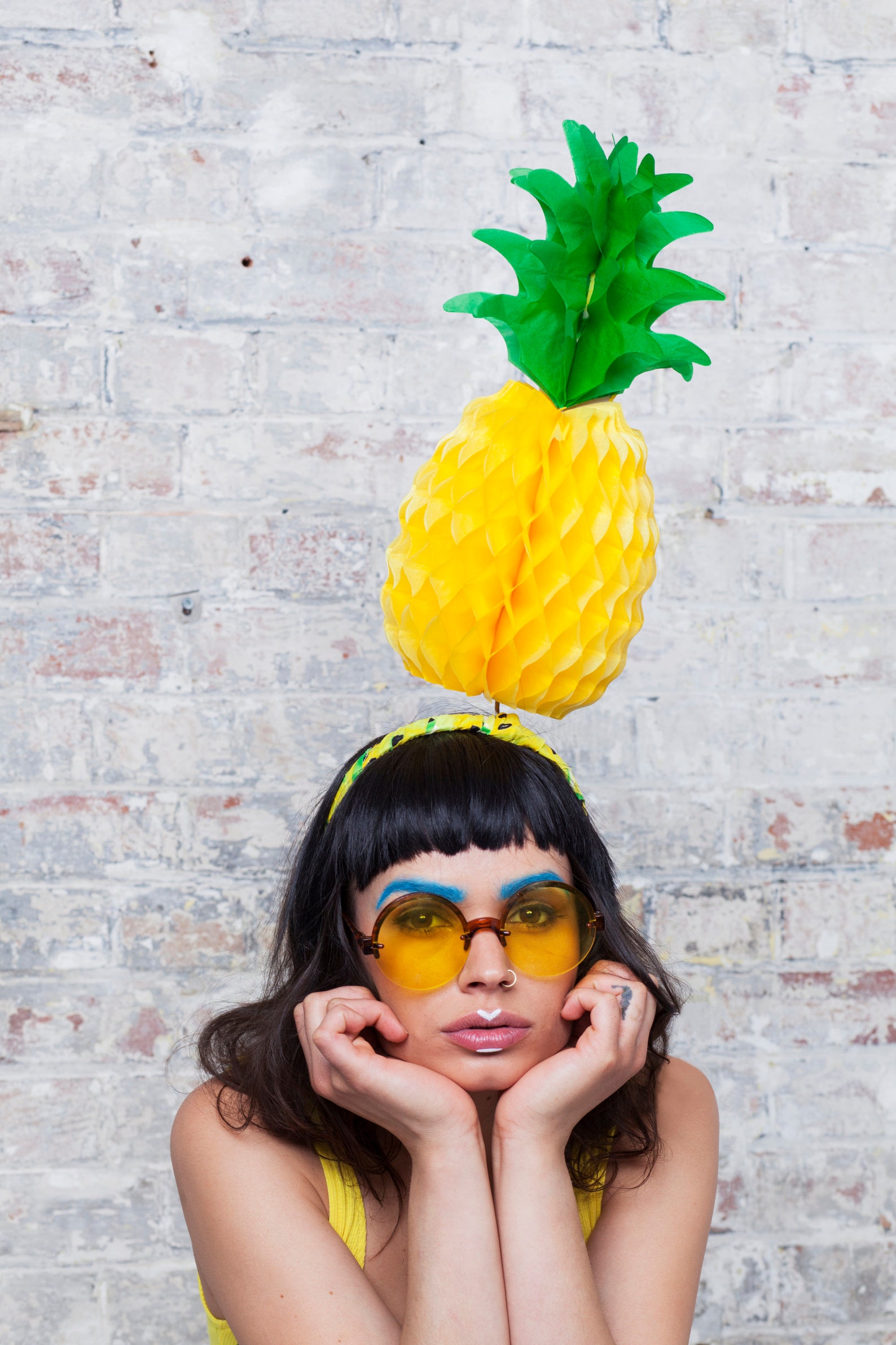 Foldaway Pineapple Headpiece Etsy Israel
