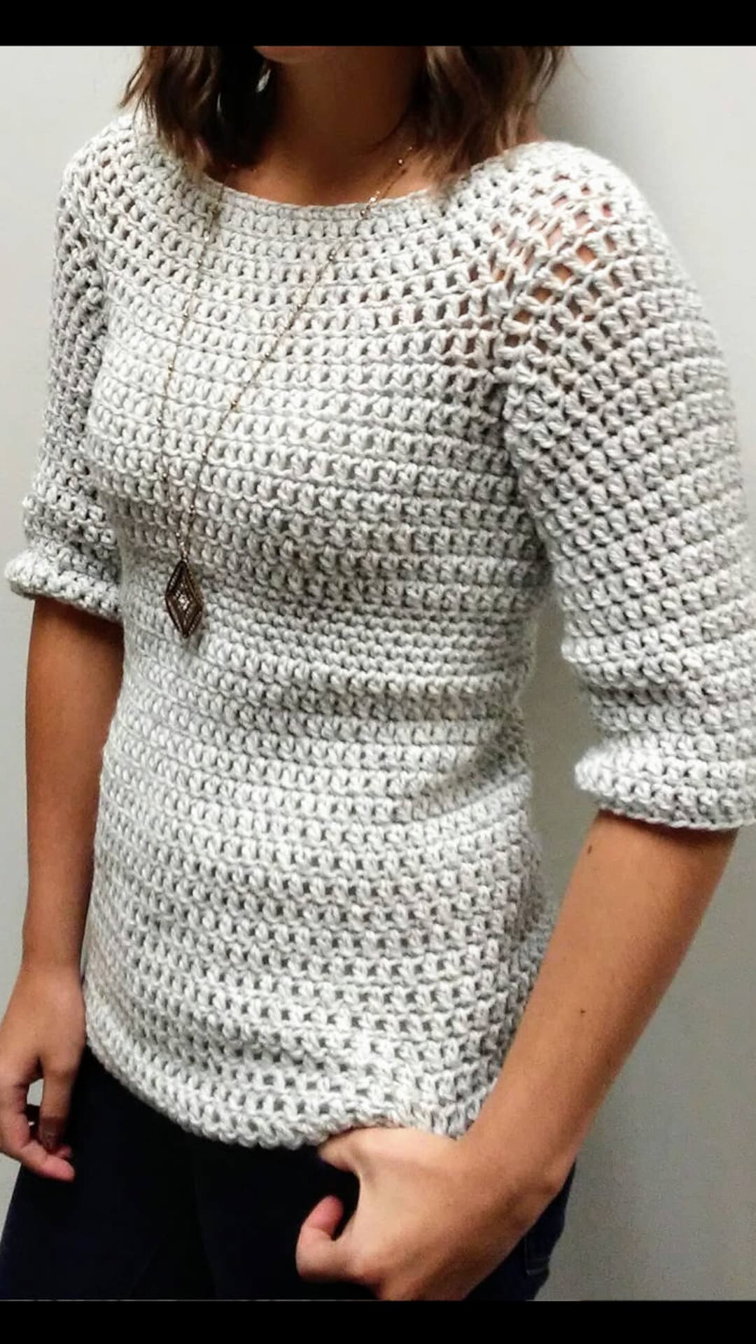 PATTERN // Savana Sweater // Easy // Crochet // Top // Shirt - Etsy