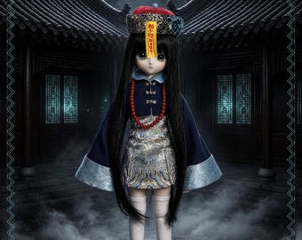 BJDs 1/4 MDD Girls Qing Dynasty Zombie Costume PDF Pattern