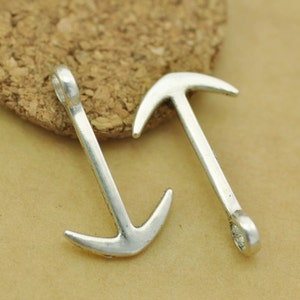 18mmx30mm  Antique Silver tone/Antique Bronze Blank Anchor Pendant Charm Finding