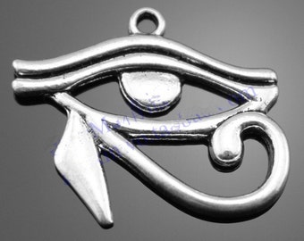 Antique Silver tone/Antique Bronze  Eye Charms Egyptian Eye of Horus Pendant Charm