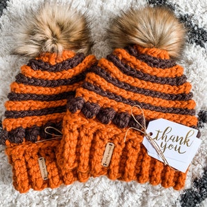 Cleveland Browns Crochet Hat image 7