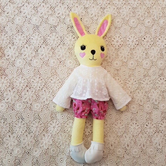 handmade bunny doll