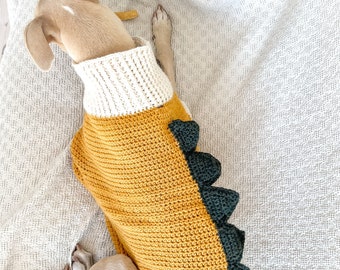 Dragon dog sweater with spikes (large size dog), 1 available