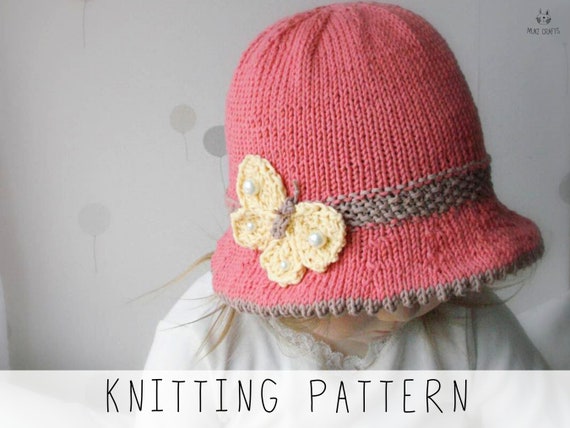 Baby summer hat knitting pattern sale
