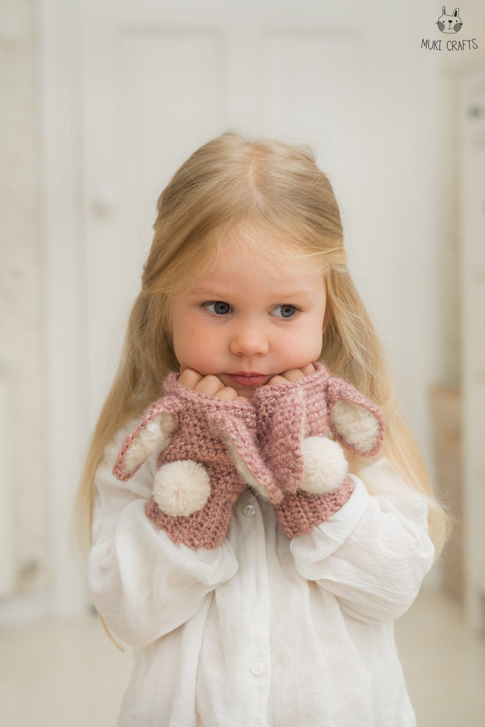 crochet bunny wrist warmer pattern 