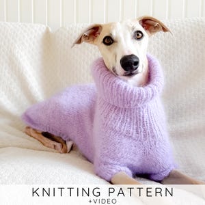 Dog Sweater Knitting Pattern, Seamless Knit Dog Jumper, 8 Sizes, Custom Fit Pet Clothes PDF I Doggo no 9