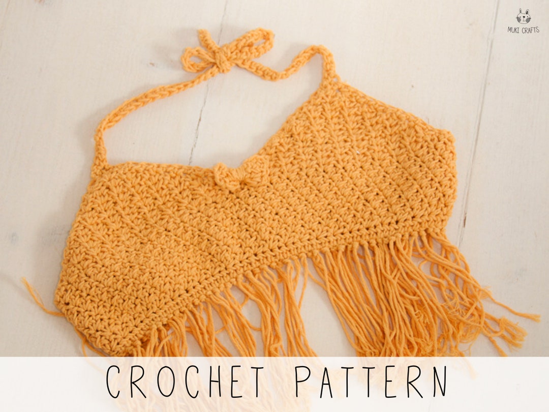 CROCHET PATTERN Summer Crop Top X Girls Beach Top Crochet - Etsy