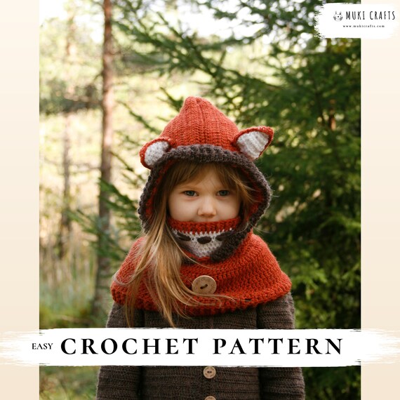 fox cowl crochet pattern free