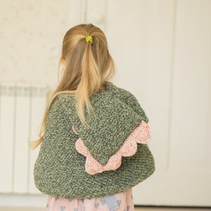 MOTIF de dragon au crochet, motif cape de dragon à capuche avec tutoriel vidéo, poncho au crochet (bébé, tout-petit, enfants), costume de dragon bricolage I Nikki image 4
